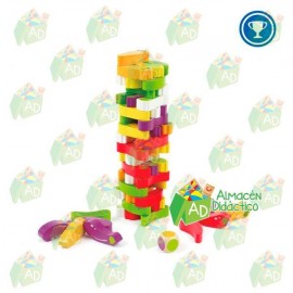 JUEGO DE VERDURAS APILABLES  - HAPE  - STACKING VEGGIE GAME-JuguetesEstrella-JUEGOS DE MESA