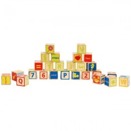 BLOQUES ABC - HAPE - ABC BLOCKS-JuguetesEstrella-LECTOESCRITURA