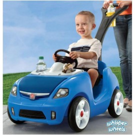 MONTABLE CARRITO CON BASTON (AZUL) / WHISPER RIDE 2 BUGGY ( BLUE)-JuguetesEstrella-MONTABLES Y ANDADERAS