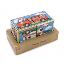 BLOQUES DE SONIDOS CON VEHICULOS - MELISSA & DOUG - VEHICLES-JuguetesEstrella-ROMPECABEZAS