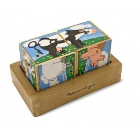 BLOQUES DE SONIDOS GRANJA - MELISSA & DOUG - FARM SOUND BLOCKS-JuguetesEstrella-ROMPECABEZAS