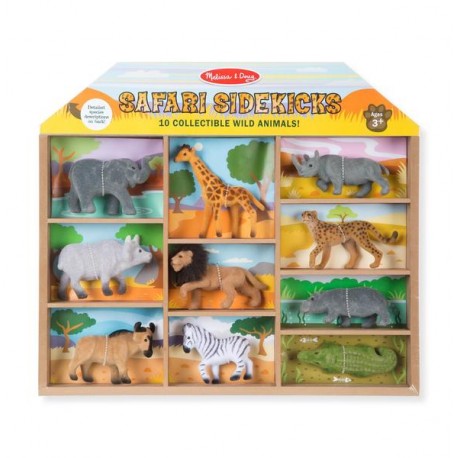 COMPAÑEROS DEL SAFARI - MELISSA & DOUG - SAFARI SIDEKICKS-JuguetesEstrella-CASAS DE MUÑECAS, CASTILLOS Y A