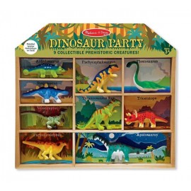 FIESTA DE DINOSAURIOS  -  MELISSA & DOUG - DINOSAUR PARTY-JuguetesEstrella-CASAS DE MUÑECAS, CASTILLOS Y A