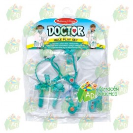 DISFRAZ DE DOCTOR - MELISSA & DOUG - DOCTOR-JuguetesEstrella-DISFRACES Y ACCESORIOS