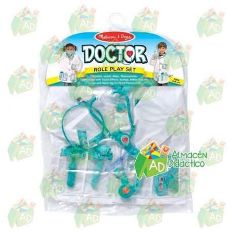 DISFRAZ DE DOCTOR - MELISSA & DOUG - DOCTOR-JuguetesEstrella-DISFRACES Y ACCESORIOS