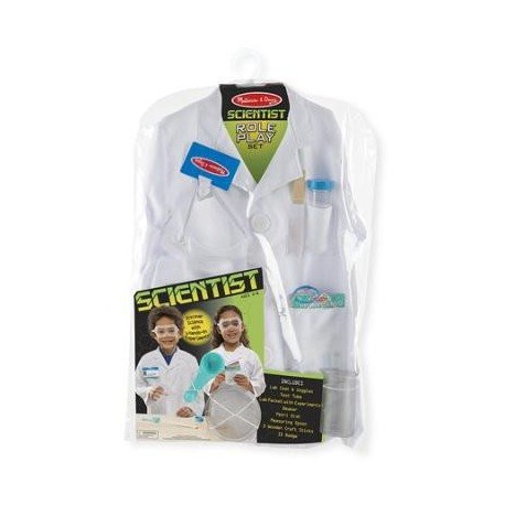 DISFRAZ DE CIENTÍFICO - MELISSA AND DOUG - SCIENTIST ROLE PLAY SET-JuguetesEstrella-DISFRACES Y ACCESORIOS