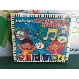 BINGO SONIDOS DE INSTRUMENTOS MUSICALES-JuguetesEstrella-INSTRUMENTOS MUSICALES