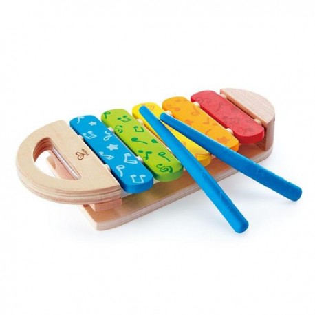 XILOFONO ARCOIRIS - HAPE - RAINBOW XYLOPHONE-JuguetesEstrella-INSTRUMENTOS MUSICALES